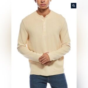 7 FOR ALL MANKIND THERMAL HENLEY SHIRT
